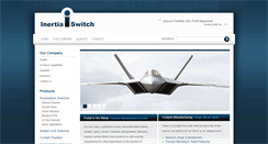 Desktop Screenshot of inertiaswitch.com